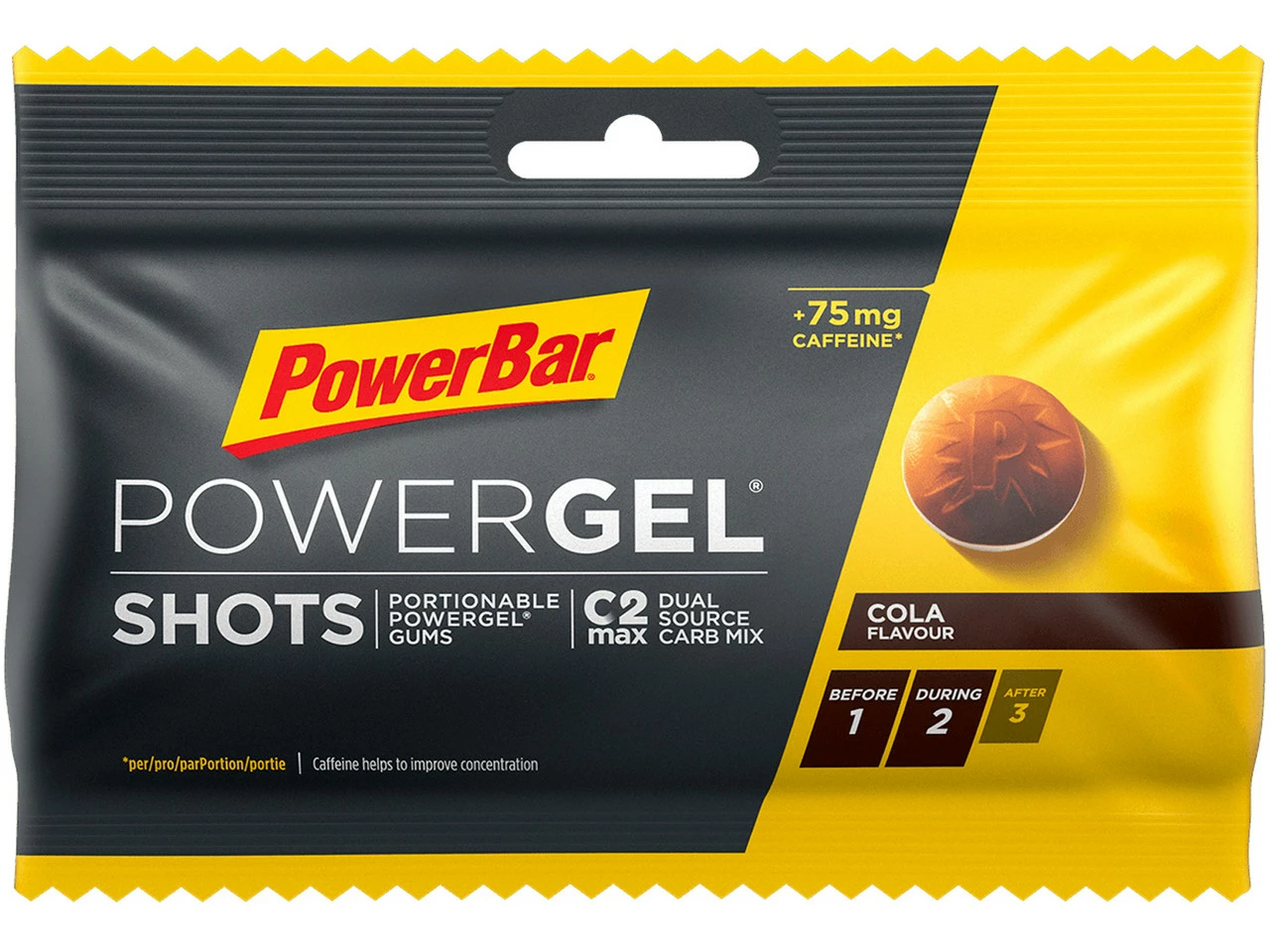 Powerbar PowerGel Shots Fruchtgummis - 1 Beutel 4 Powerbar PowerGel Shots Fruchtgummis - 1 Beutel – Bild 2