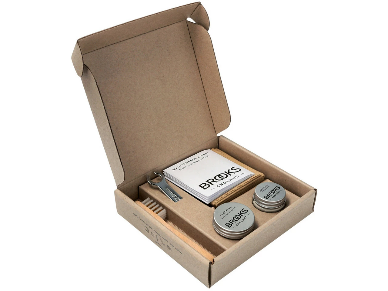 BROOKS Premium Leather Saddle Care Kit Sattelpflege-Kit 3 BROOKS Premium Leather Saddle Care Kit Sattelpflege-Kit