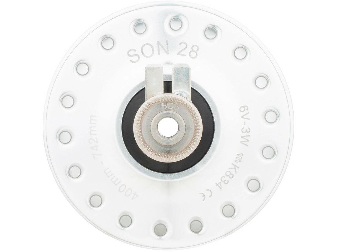 SON 28 Disc 6-Loch Nabendynamo 7 SON 28 Disc 6-Loch Nabendynamo – Bild 5