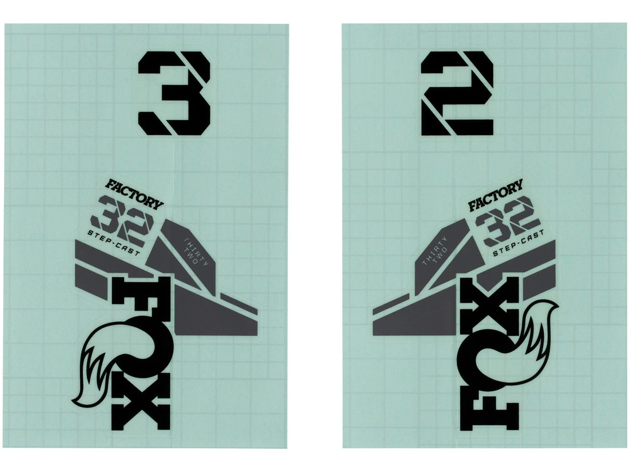 Fox Racing Shox Decal Kit Aufklebersatz Für 32 SC Federgabel Modell 2021 5 Fox Racing Shox Decal Kit Aufklebersatz Für 32 SC Federgabel Modell 2021 – Bild 3