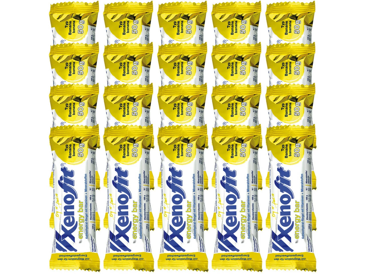 Xenofit Energy Bar Energieriegel - 20 Stück 3 Xenofit Energy Bar Energieriegel - 20 Stück