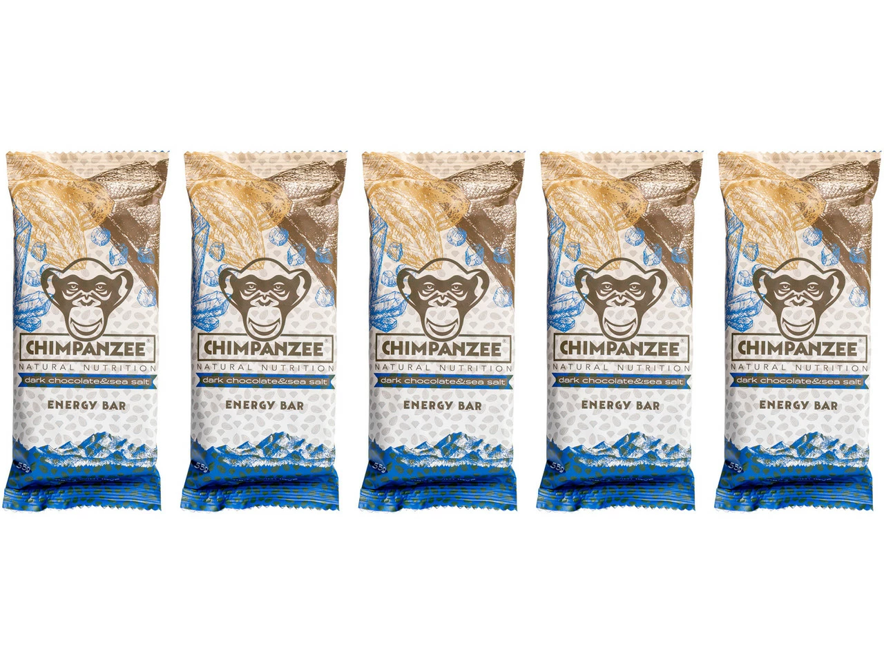 Chimpanzee Energy Bar Riegel - 5 Stück 5 Chimpanzee Energy Bar Riegel - 5 Stück – Bild 3