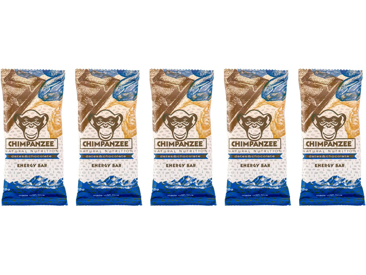 Chimpanzee Energy Bar Riegel - 5 Stück 6 Chimpanzee Energy Bar Riegel - 5 Stück – Bild 4