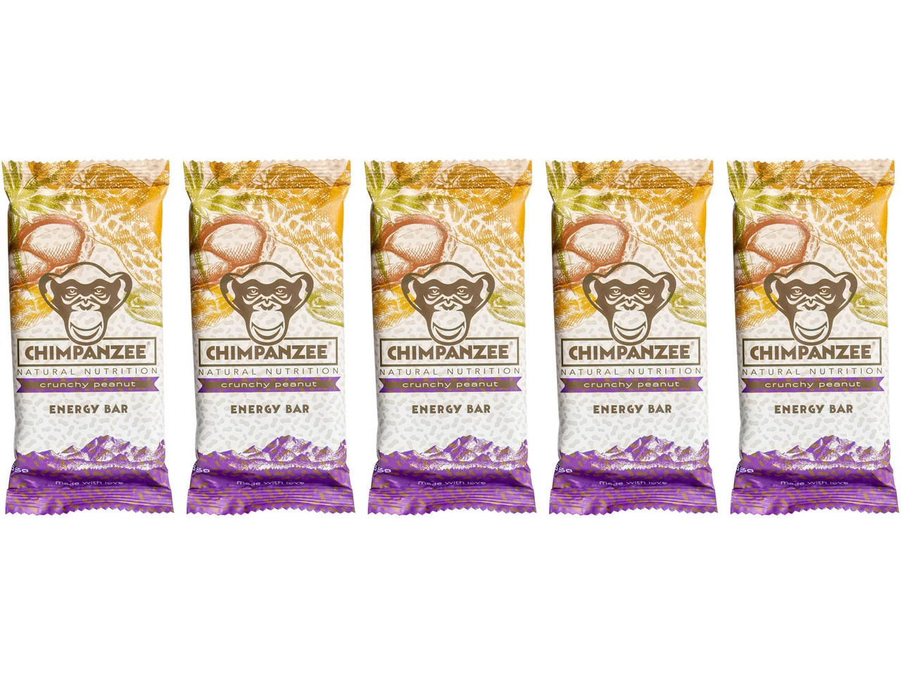 Chimpanzee Energy Bar Riegel - 5 Stück 7 Chimpanzee Energy Bar Riegel - 5 Stück – Bild 5