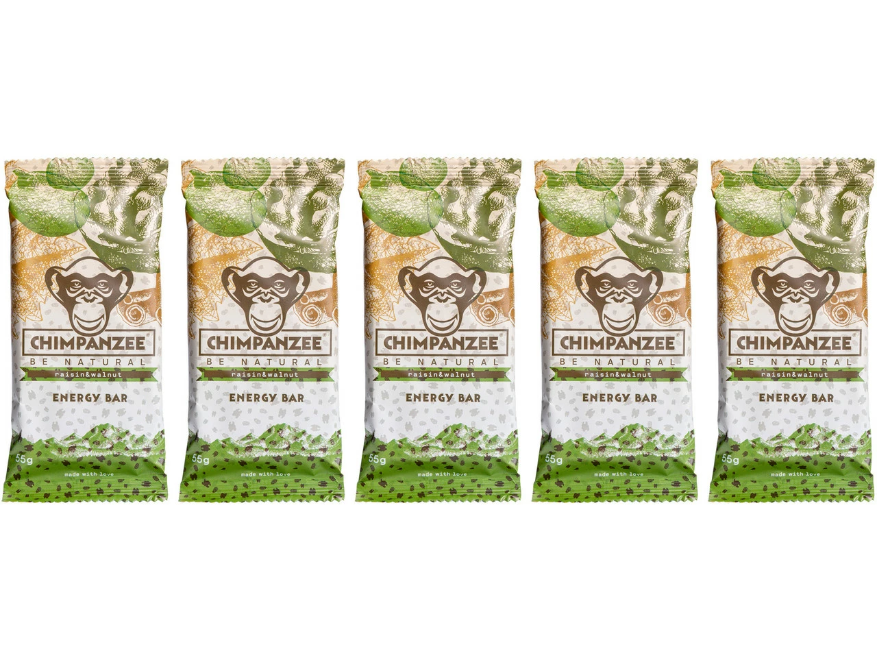 Chimpanzee Energy Bar Riegel - 5 Stück 8 Chimpanzee Energy Bar Riegel - 5 Stück – Bild 6