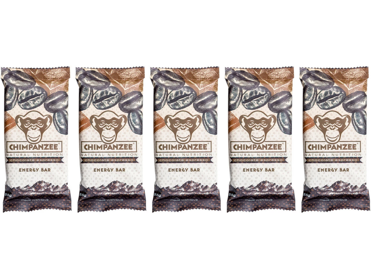 Chimpanzee Energy Bar Riegel - 5 Stück 9 Chimpanzee Energy Bar Riegel - 5 Stück – Bild 7