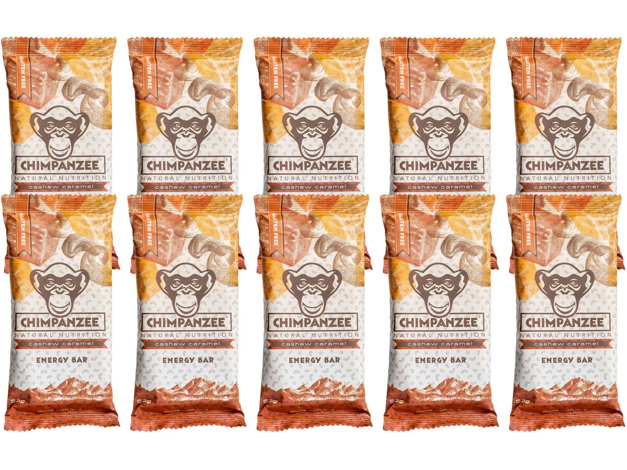 Chimpanzee Energy Bar Riegel - 10 Stück 10 Chimpanzee Energy Bar Riegel - 10 Stück – Bild 8