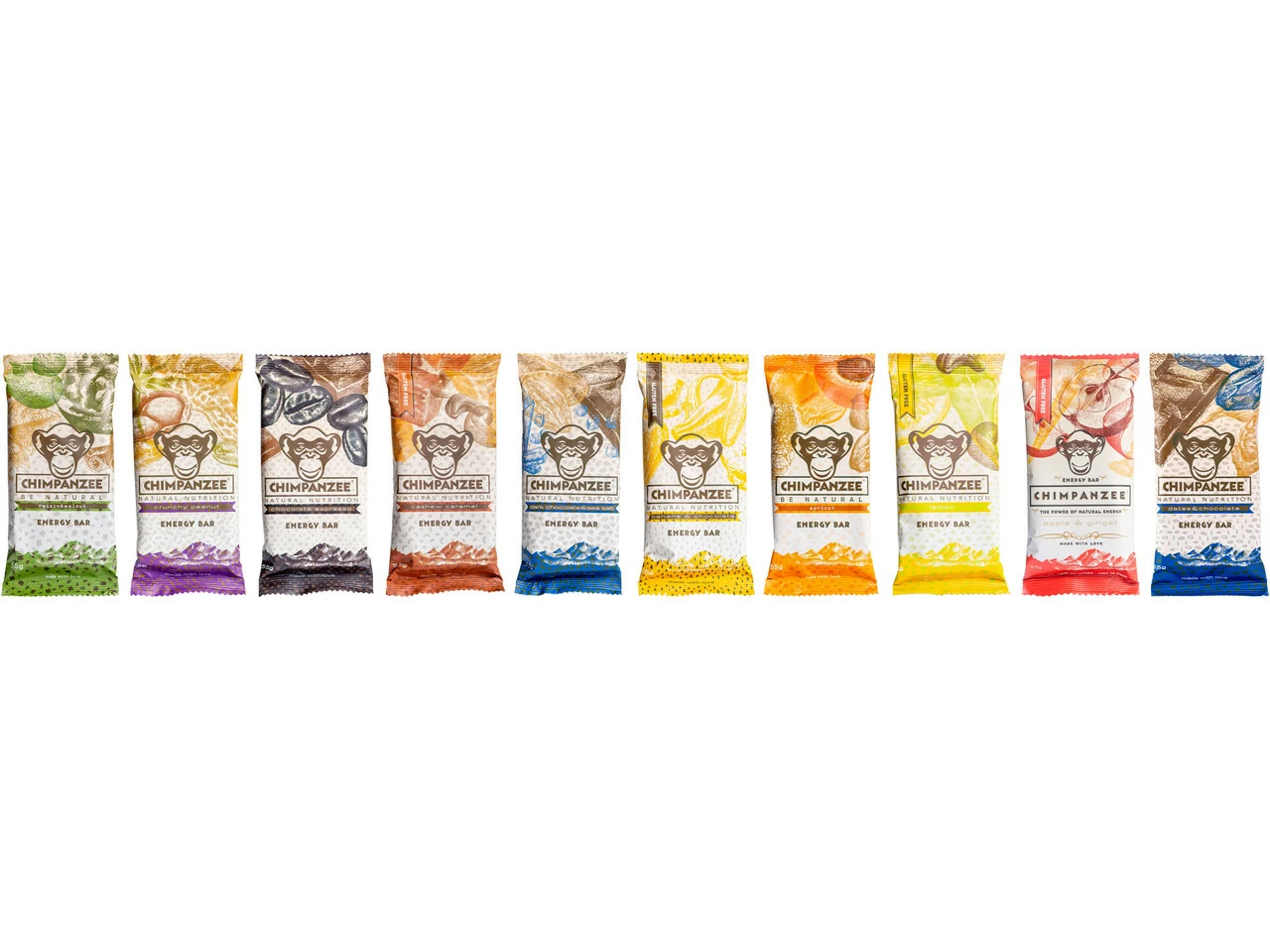 Chimpanzee Energy Bar Riegel - 10 Stück 15 Chimpanzee Energy Bar Riegel - 10 Stück – Bild 13