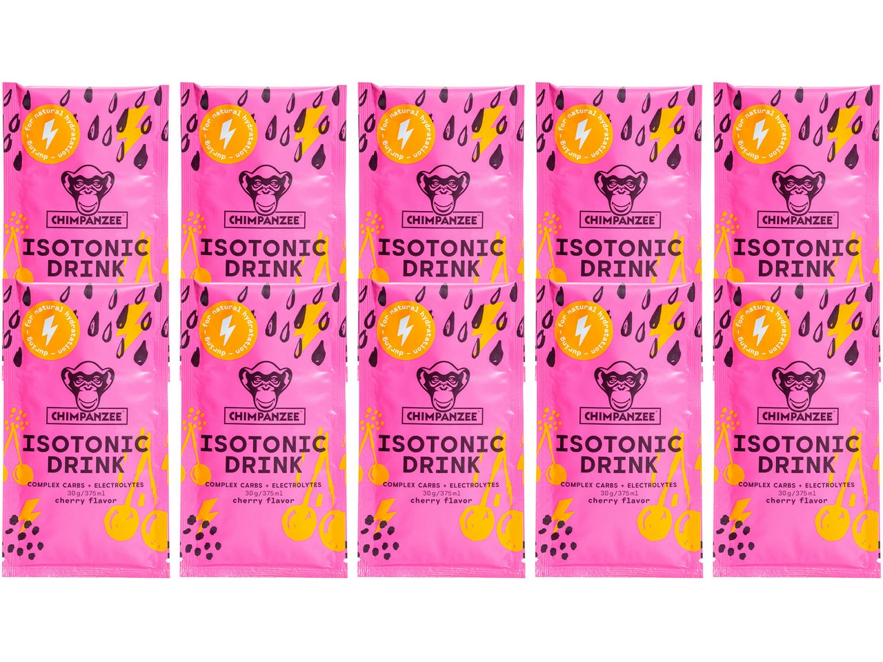 Chimpanzee Energy Drink Isotonisches Sportgetränk - 10 Stück 3 Chimpanzee Energy Drink Isotonisches Sportgetränk - 10 Stück