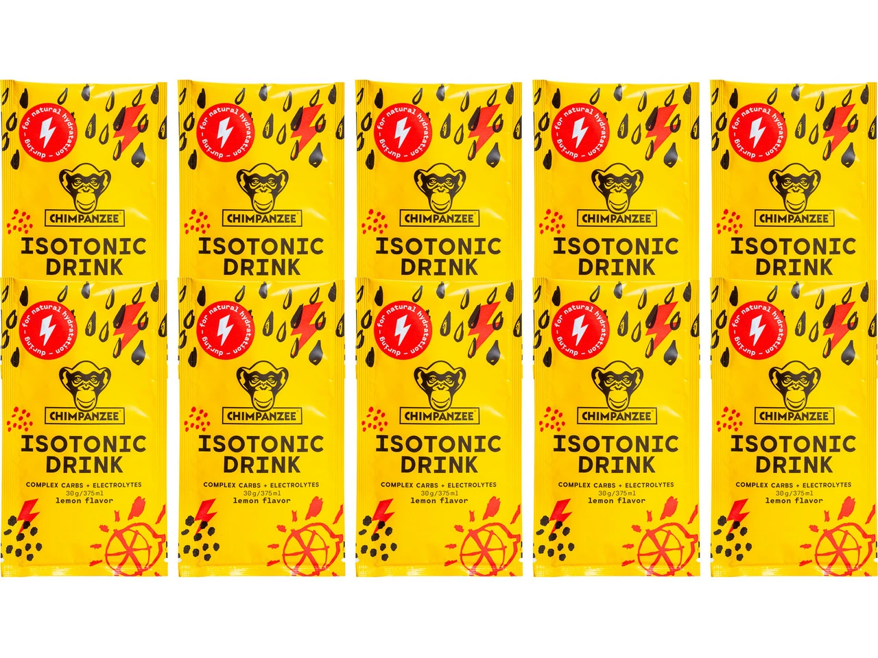 Chimpanzee Energy Drink Isotonisches Sportgetränk - 10 Stück 4 Chimpanzee Energy Drink Isotonisches Sportgetränk - 10 Stück – Bild 2