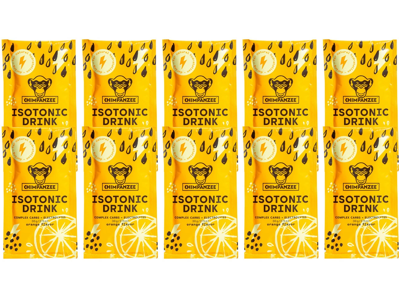 Chimpanzee Energy Drink Isotonisches Sportgetränk - 10 Stück 6 Chimpanzee Energy Drink Isotonisches Sportgetränk - 10 Stück – Bild 4