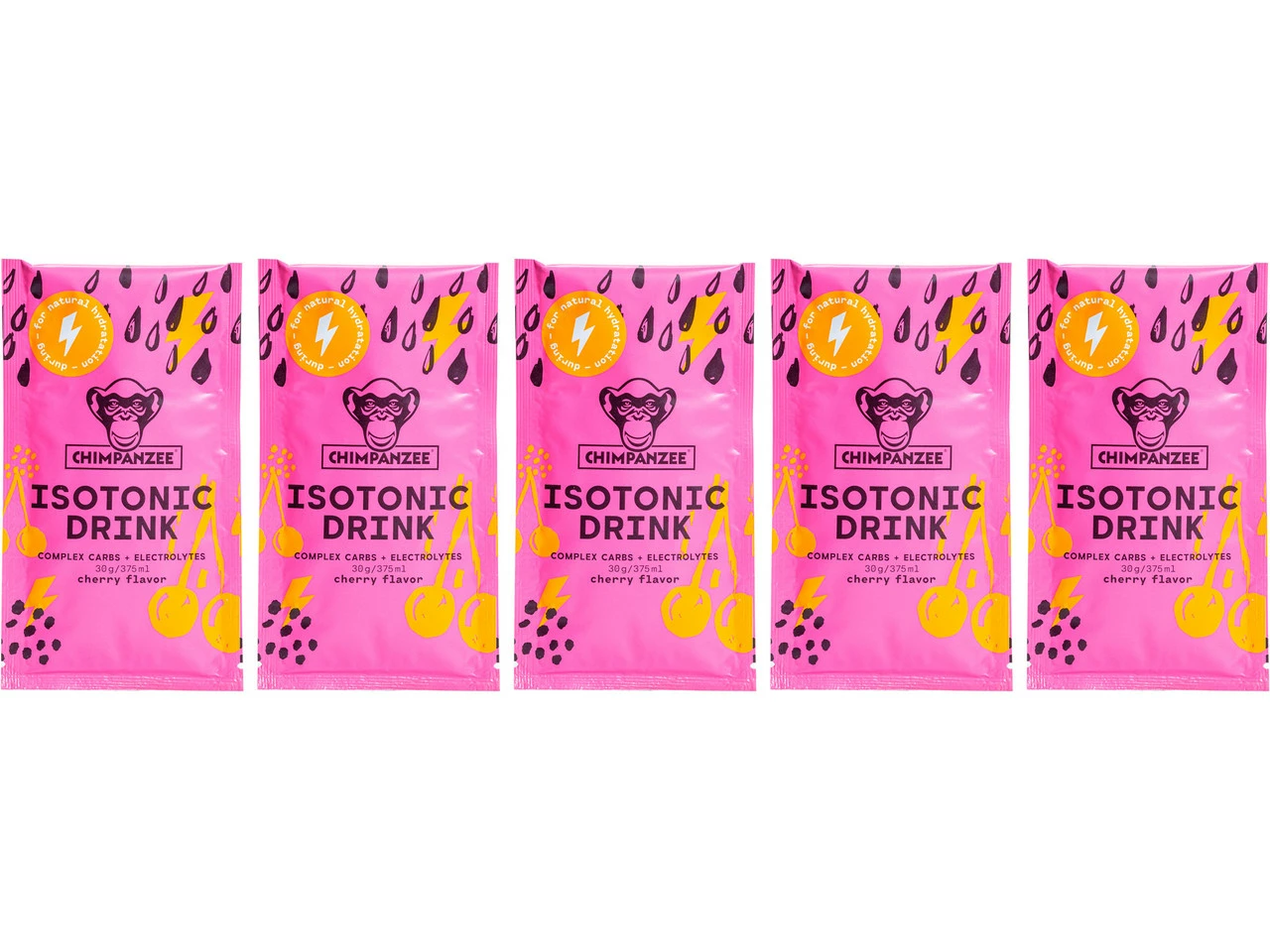 Chimpanzee Energy Drink Isotonisches Sportgetränk - 5 Stück 6 Chimpanzee Energy Drink Isotonisches Sportgetränk - 5 Stück – Bild 4