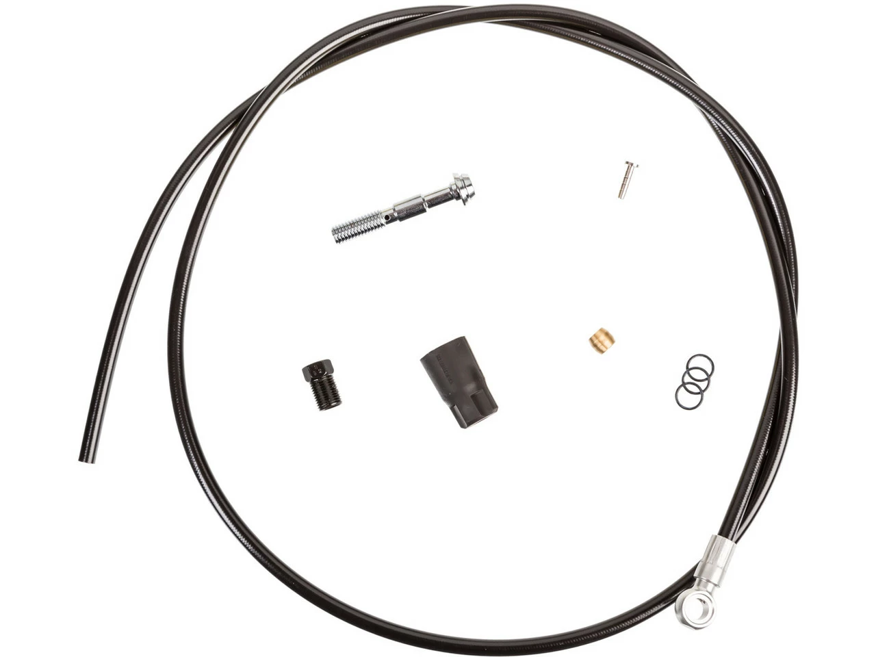 Shimano Bremsleitung SM-BH90-SBM Kürzbar Mit Banjo Für XTR, XT, SLX 3 Shimano Bremsleitung SM-BH90-SBM Kürzbar Mit Banjo Für XTR, XT, SLX