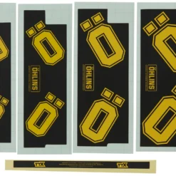Öhlins Aufklebersatz Für TTX Air Dämpfer