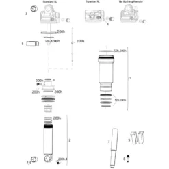 ROCKSHOX Ersatzteile SIDLuxe (A1 / 2021)