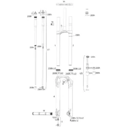 ROCKSHOX Ersatzteile BoXXer (C1 / 2019)