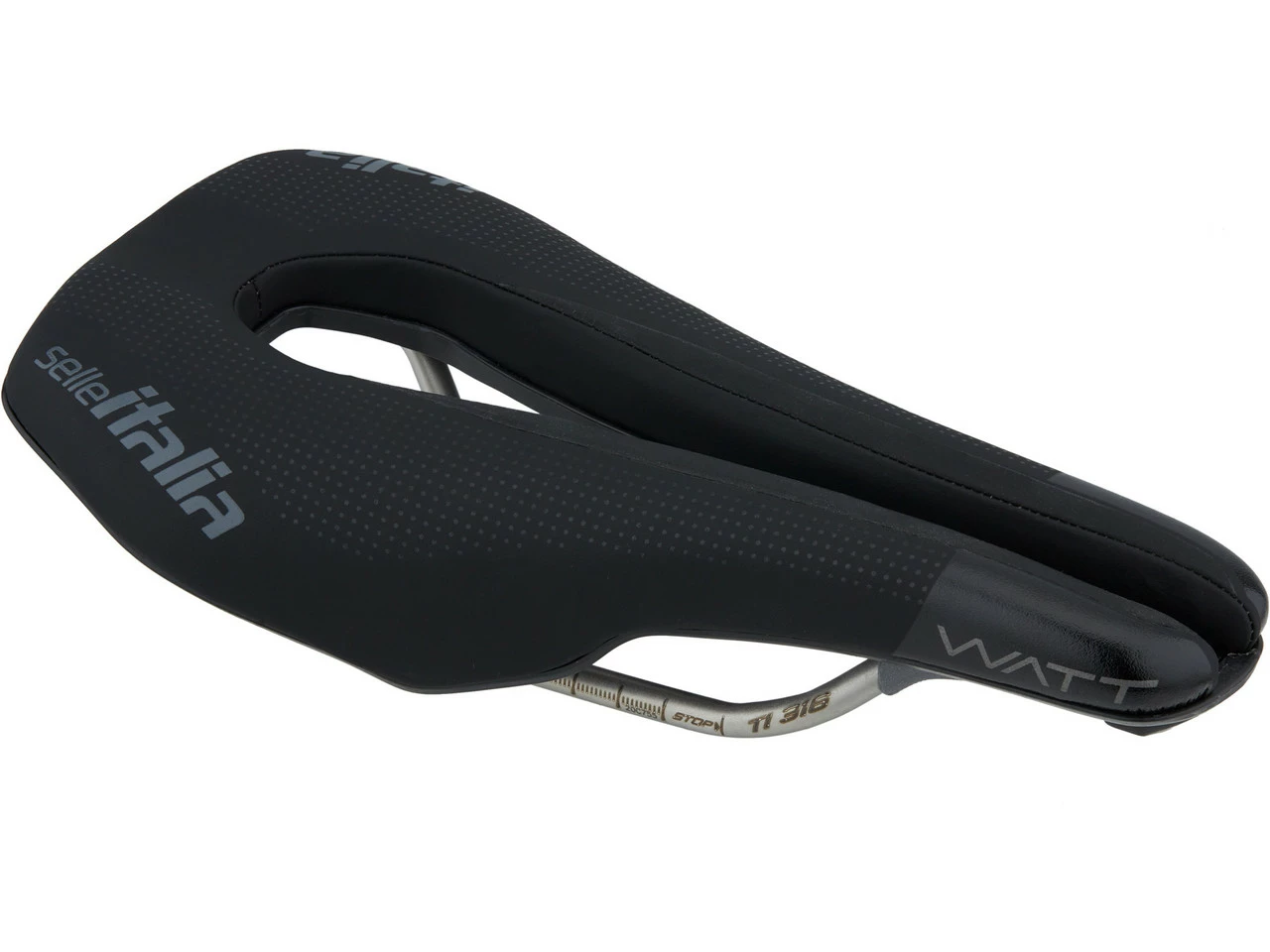 SELLE ITALIA Watt TI316 Gel Superflow Sattel 4 SELLE ITALIA Watt TI316 Gel Superflow Sattel – Bild 2