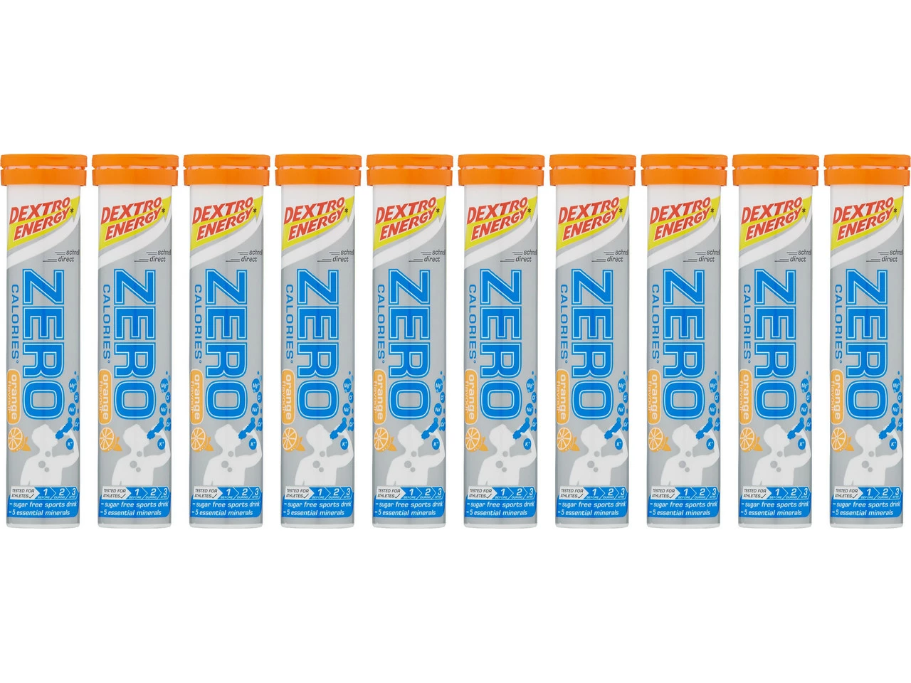 Dextro Energy Brausetabletten Zero Calories - 10 Stück 3 Dextro Energy Brausetabletten Zero Calories - 10 Stück