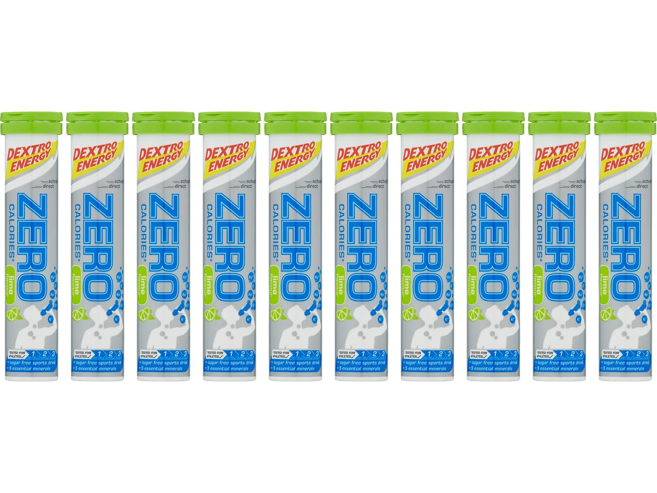 Dextro Energy Brausetabletten Zero Calories - 10 Stück 4 Dextro Energy Brausetabletten Zero Calories - 10 Stück – Bild 2