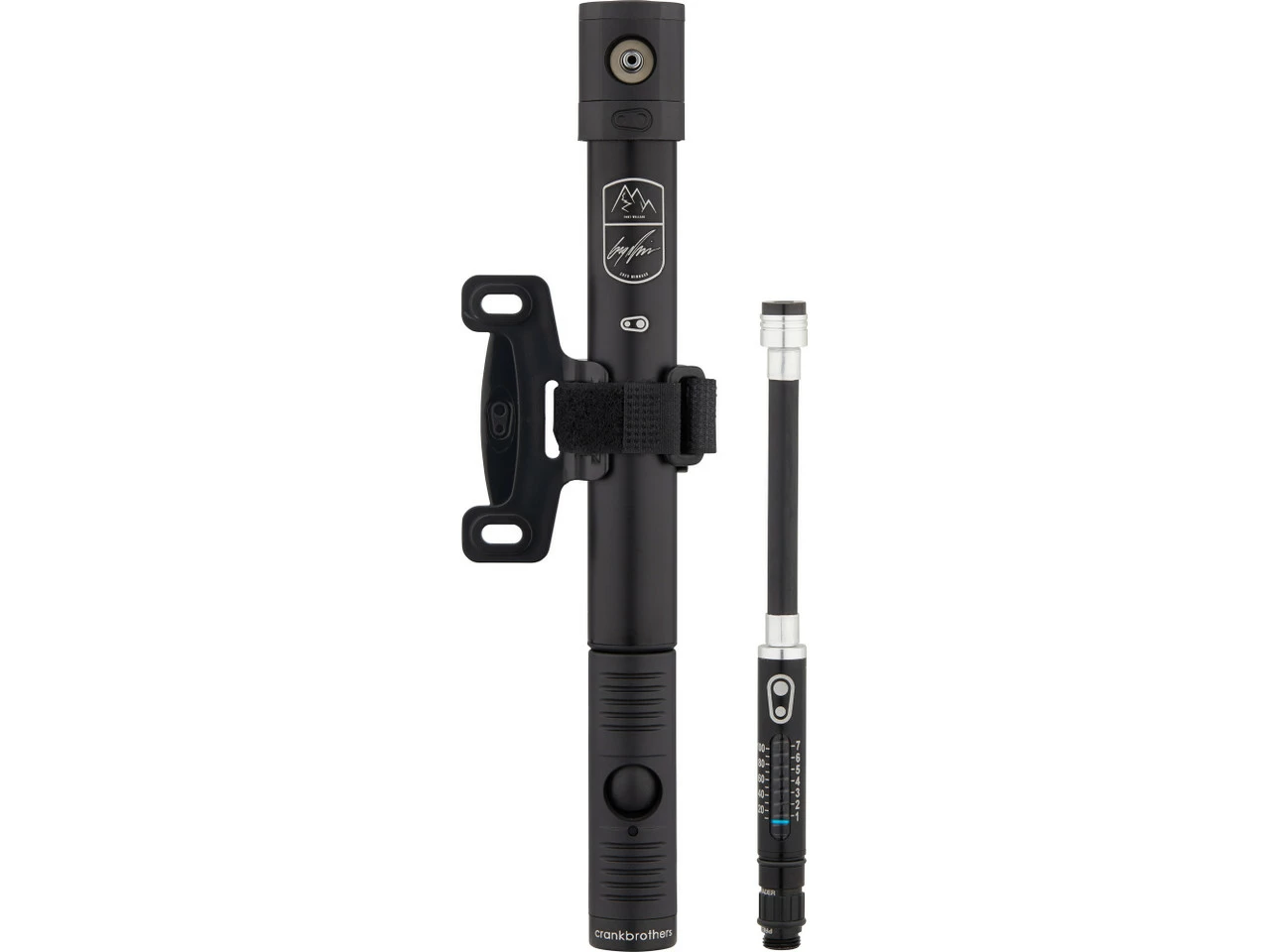 Crankbrothers Klic HV Minnaar Edition Fort William Minipumpe Mit Manometer 3 Crankbrothers Klic HV Minnaar Edition Fort William Minipumpe Mit Manometer