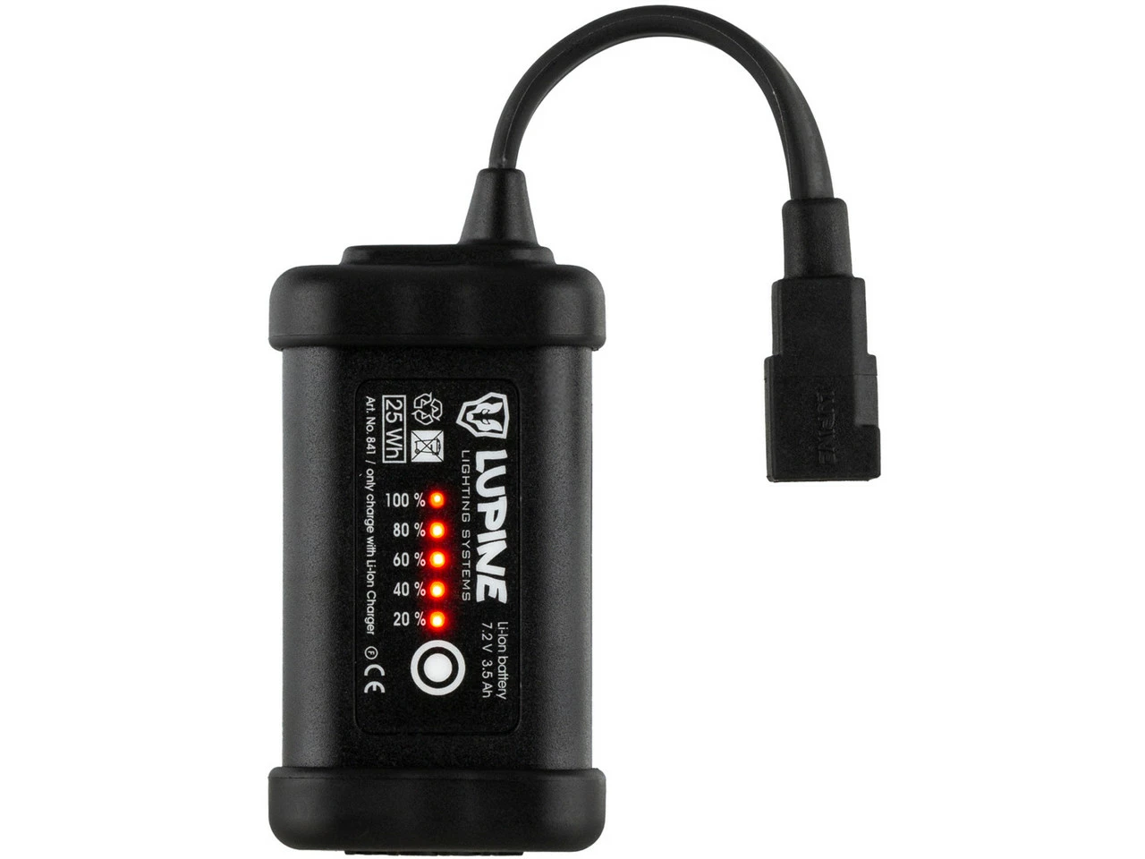 Lupine SmartCore Li-Ionen Akku Mit Klettband 3 Lupine SmartCore Li-Ionen Akku Mit Klettband