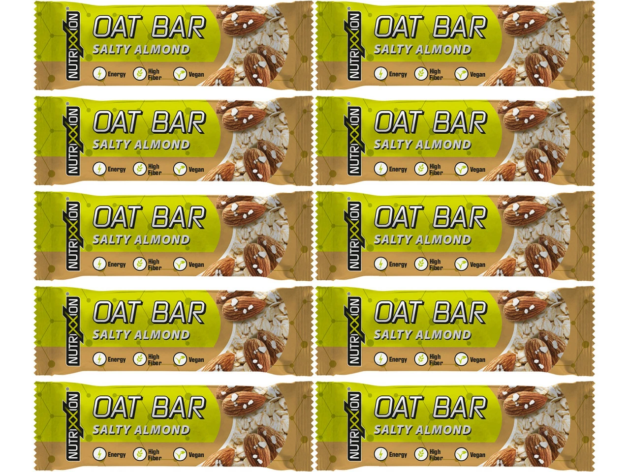 Nutrixxion Oat Bar Energieriegel - 10 Stück 3 Nutrixxion Oat Bar Energieriegel - 10 Stück