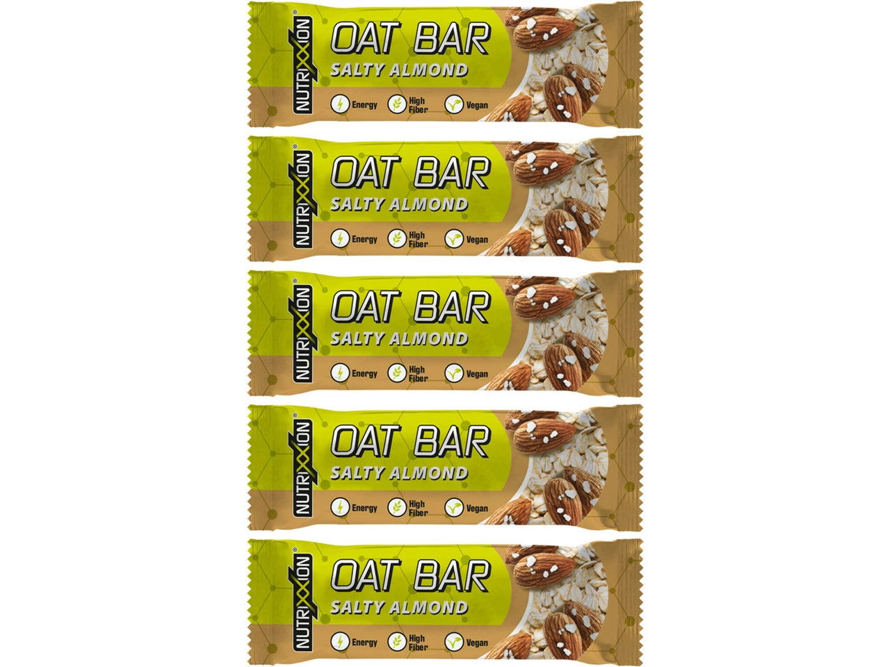 Nutrixxion Oat Bar Energieriegel - 5 Stück 4 Nutrixxion Oat Bar Energieriegel - 5 Stück – Bild 2