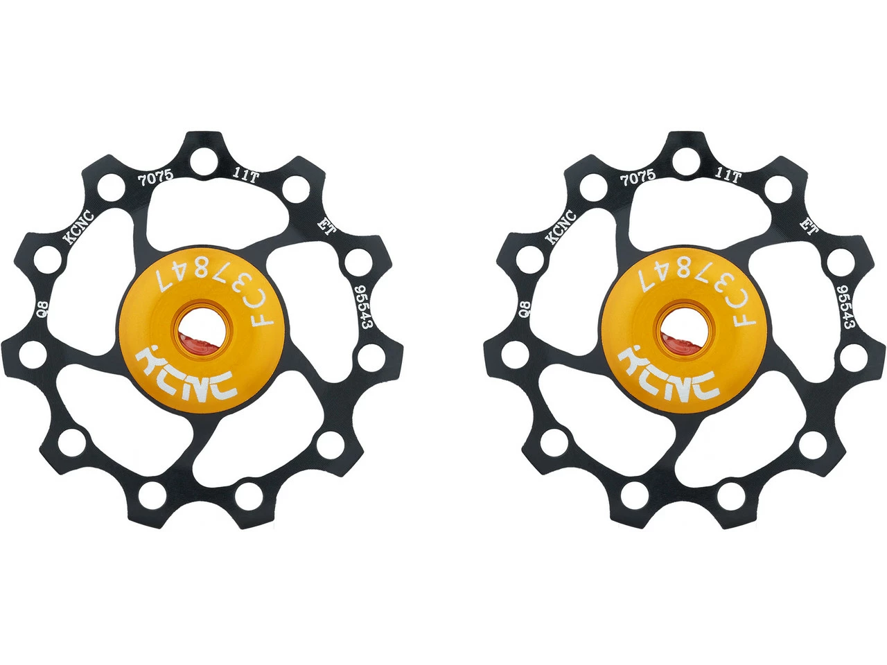 Kcnc Jockey Wheel Alu Schalträdchen - 1 Paar 3 Kcnc Jockey Wheel Alu Schalträdchen - 1 Paar