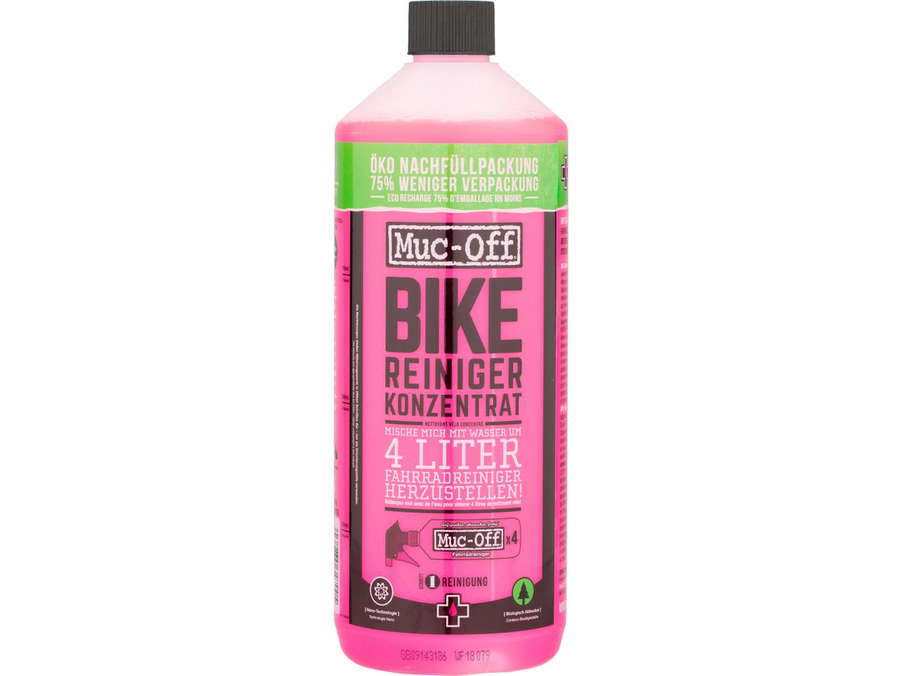 Muc-Off Nano Gel Nachfüllkonzentrat Für Bike Cleaner 4 Muc-Off Nano Gel Nachfüllkonzentrat Für Bike Cleaner – Bild 2