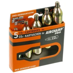 SKS CO2 Ersatzkartuschen Ohne Gewinde 16 G - 5 Stück