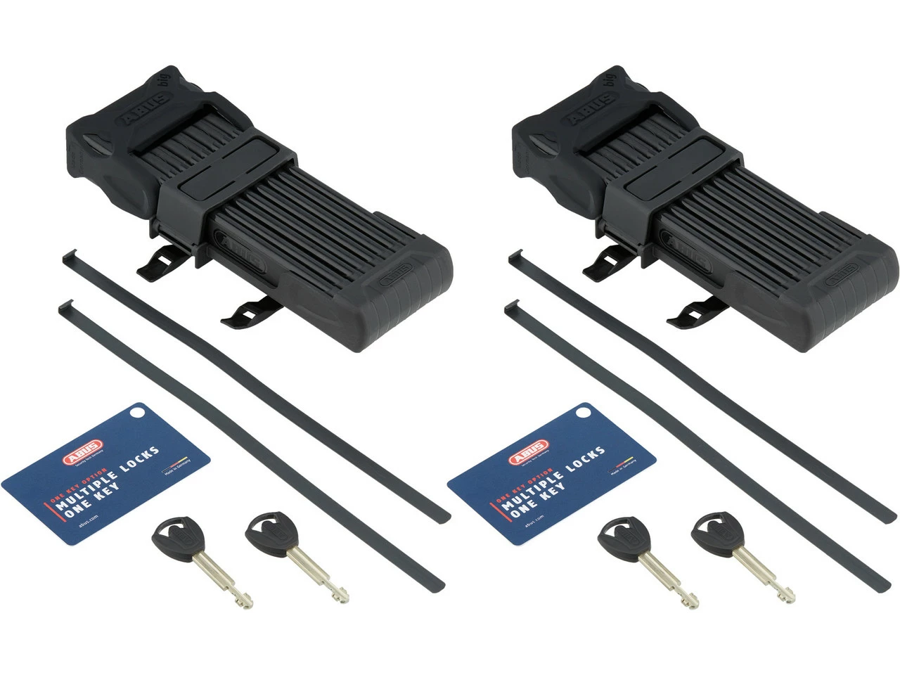 Abus Bordo Big 6000K Faltschloss TwinSet Mit SH Halter 7 Abus Bordo Big 6000K Faltschloss TwinSet Mit SH Halter – Bild 5