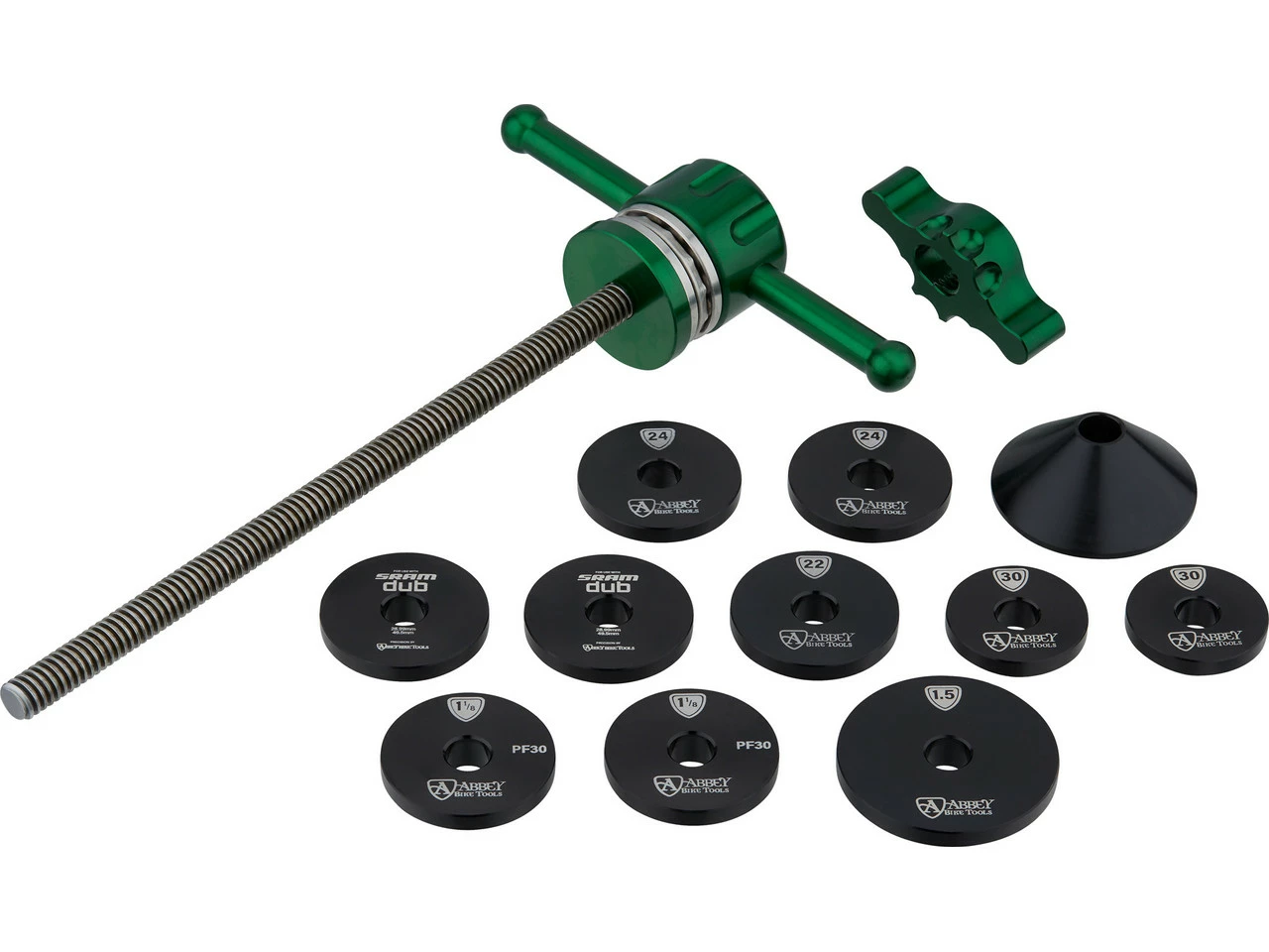 Abbey Bike Tools Modular Bearing Press Innenlagerwerkzeug Mit Hebel 5 Abbey Bike Tools Modular Bearing Press Innenlagerwerkzeug Mit Hebel – Bild 3