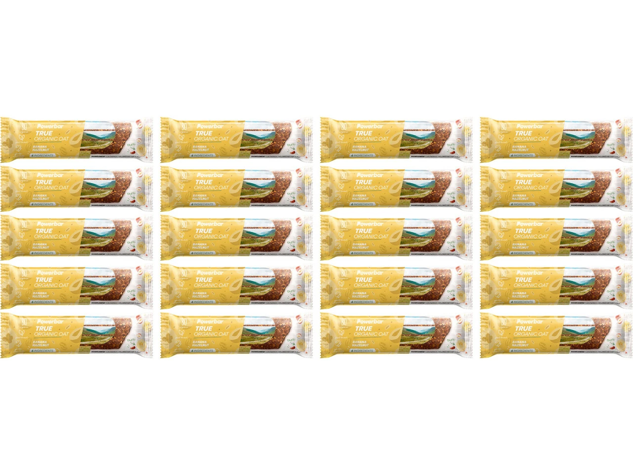 Powerbar True Organic Oat Energieriegel - 20 Stück 5 Powerbar True Organic Oat Energieriegel - 20 Stück – Bild 3