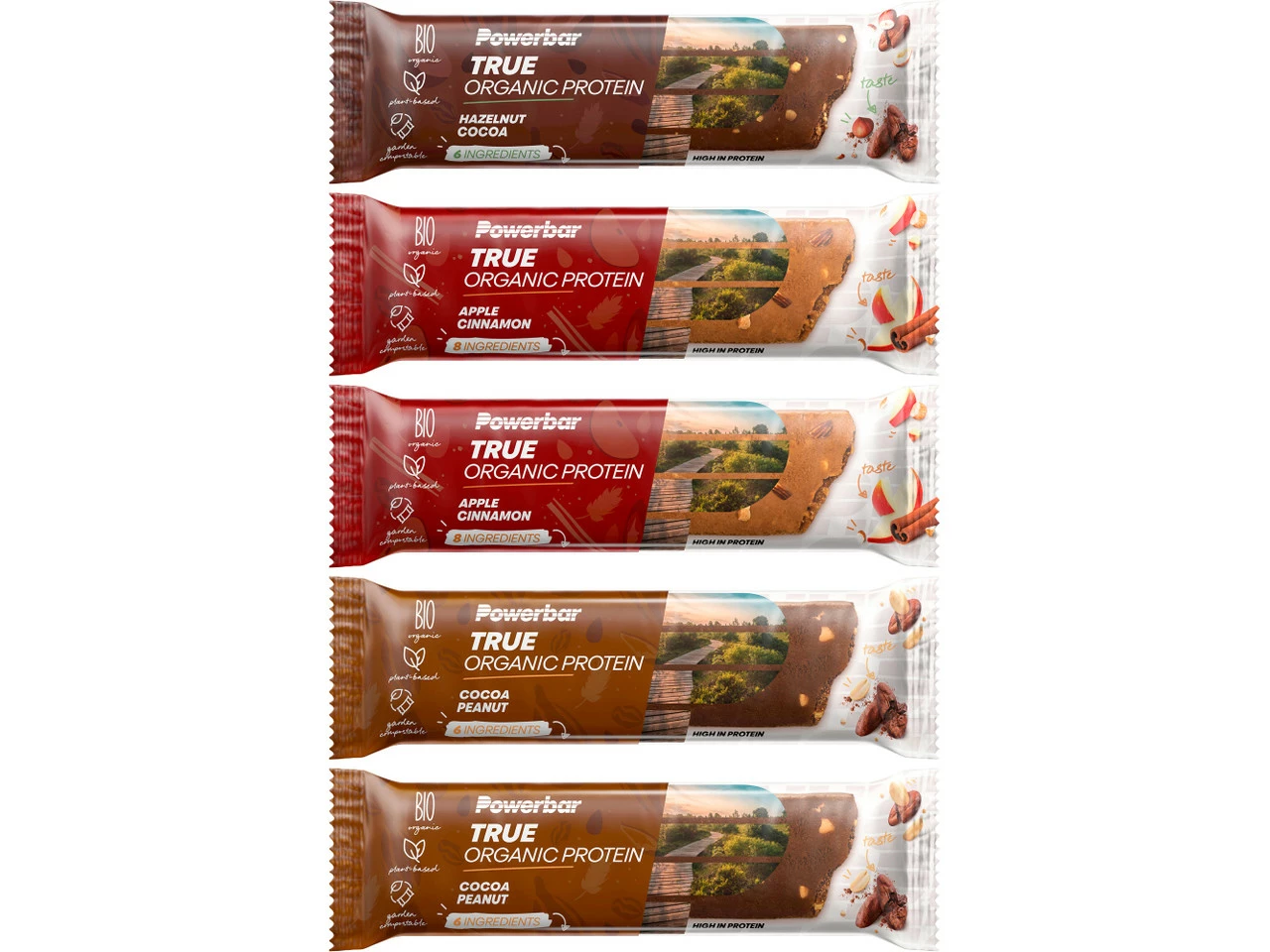 Powerbar True Organic Protein Proteinriegel - 5 Stück 6 Powerbar True Organic Protein Proteinriegel - 5 Stück – Bild 4