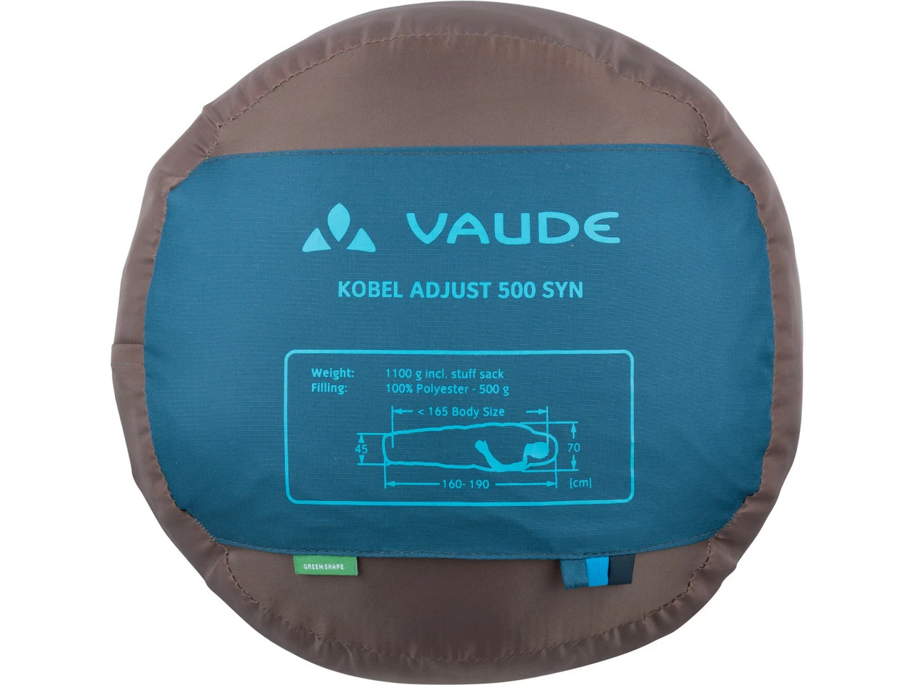VAUDE Kobel Adjust 500 SYN Kinderschlafsack 17 VAUDE Kobel Adjust 500 SYN Kinderschlafsack – Bild 15