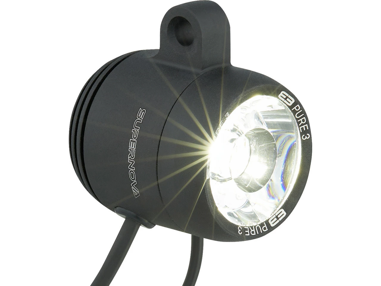 Supernova E3 Pure 3 Upside-Down LED Frontlicht Mit StVZO-Zulassung 3 Supernova E3 Pure 3 Upside-Down LED Frontlicht Mit StVZO-Zulassung