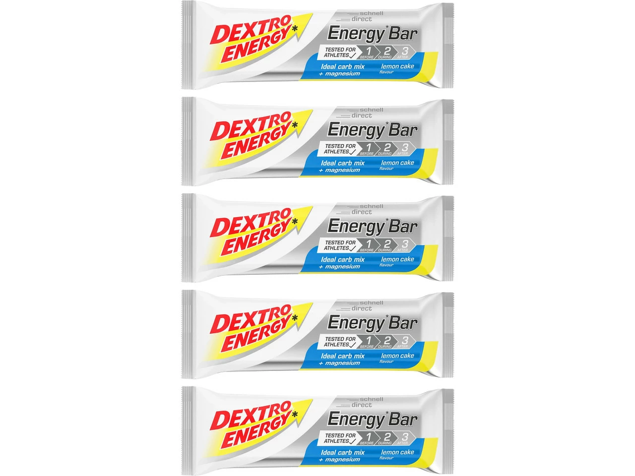 Dextro Energy Energy Bar Riegel - 5 Stück 6 Dextro Energy Energy Bar Riegel - 5 Stück – Bild 4