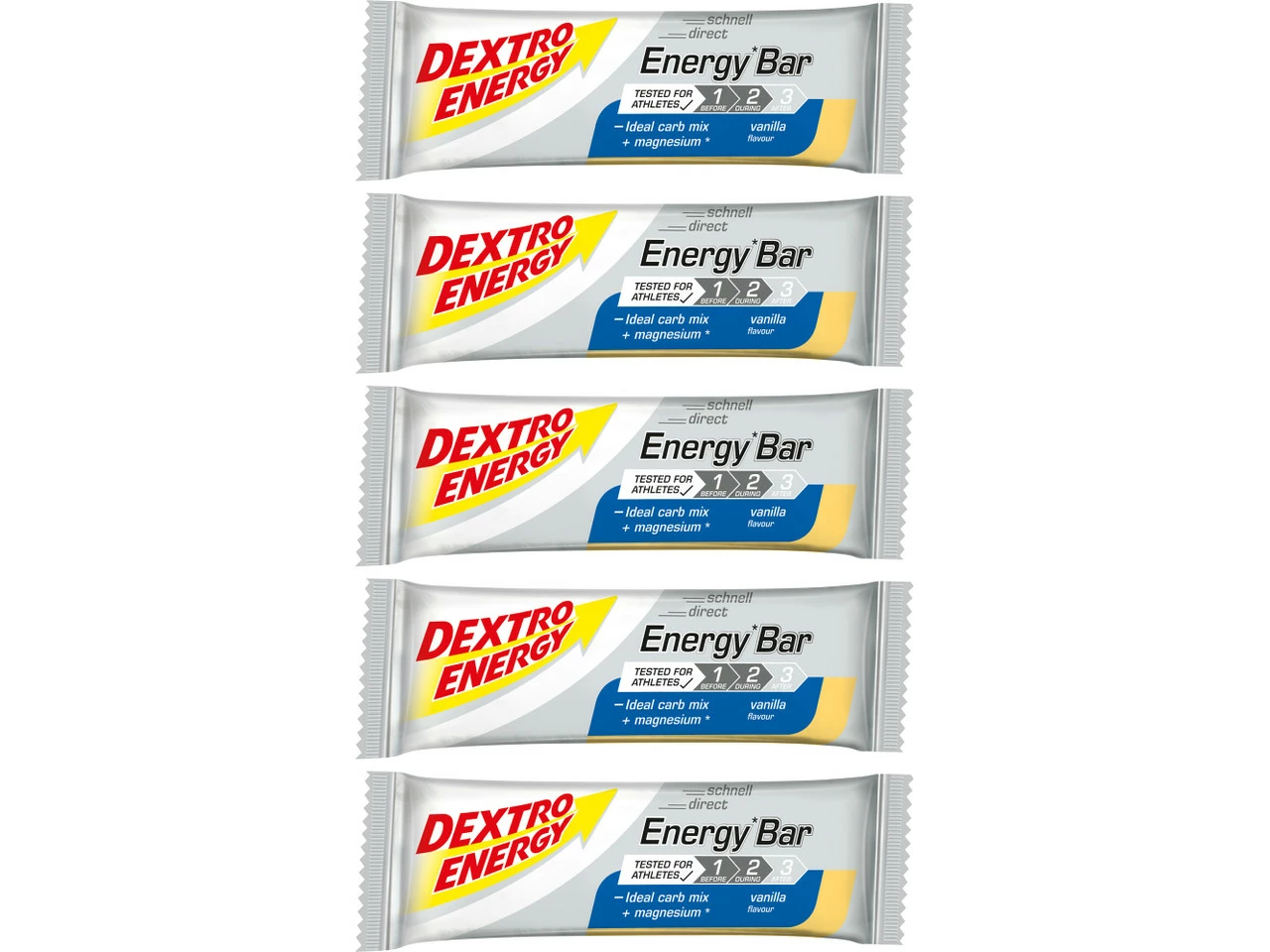 Dextro Energy Energy Bar Riegel - 5 Stück 7 Dextro Energy Energy Bar Riegel - 5 Stück – Bild 5