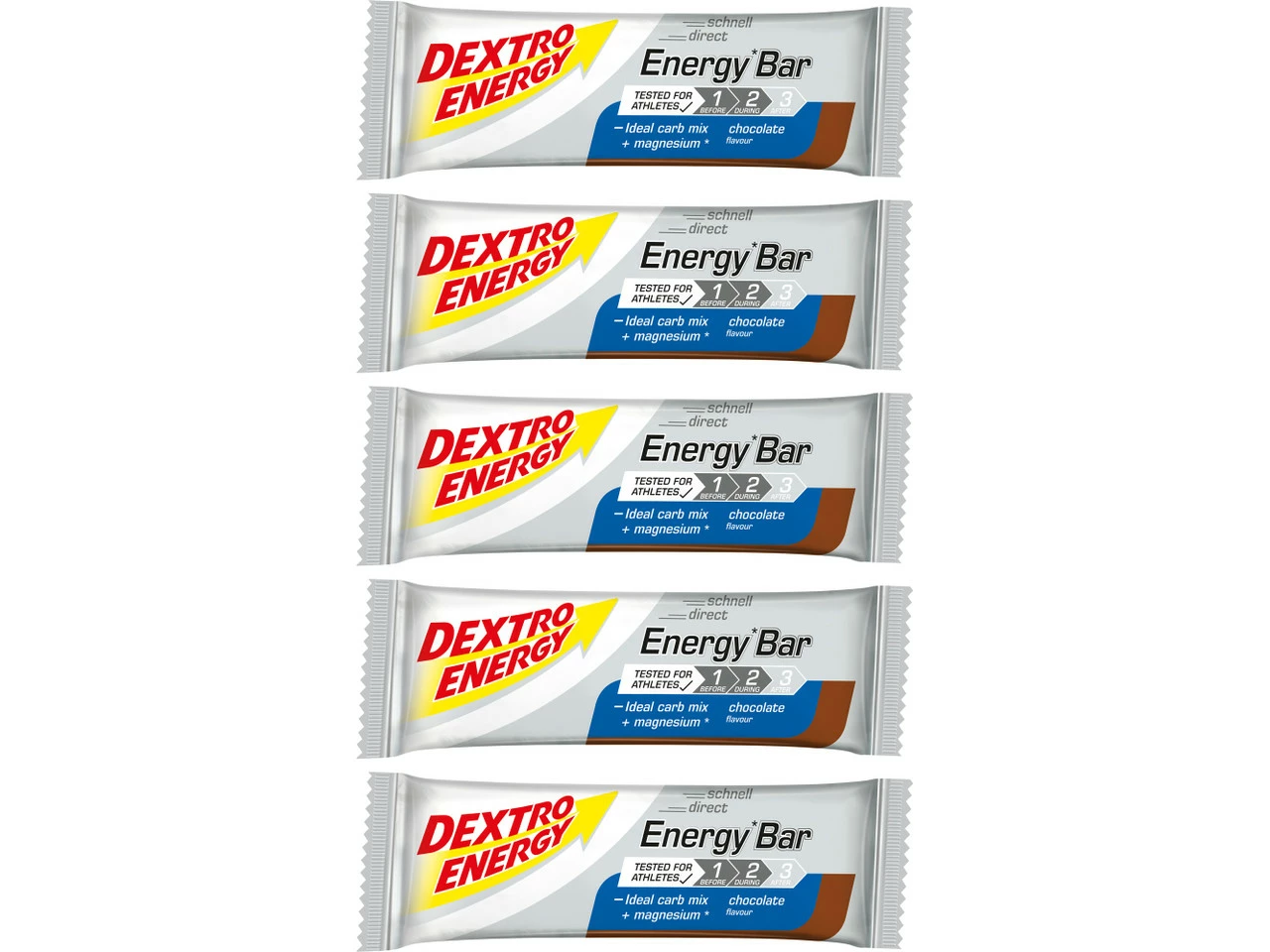Dextro Energy Energy Bar Riegel - 5 Stück 8 Dextro Energy Energy Bar Riegel - 5 Stück – Bild 6