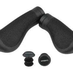 BROOKS Cambium Ergonomic Rubber Lenkergriffe Für Drehgriffschalter Einseitig