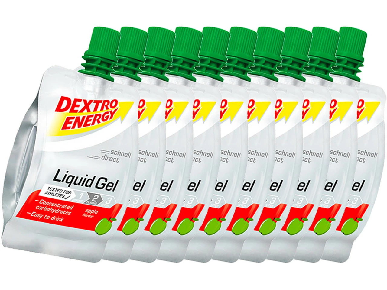 Dextro Energy Liquid Gel - 10 Stück 5 Dextro Energy Liquid Gel - 10 Stück – Bild 3