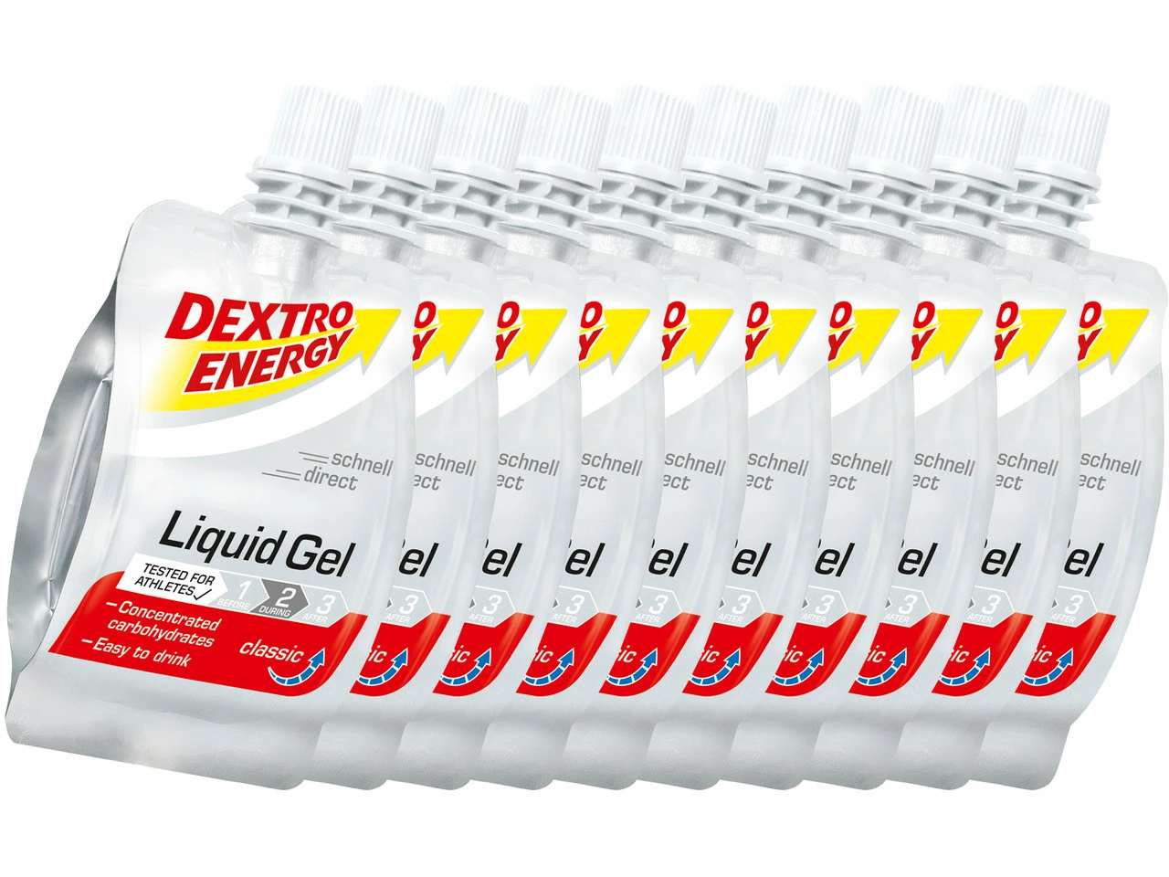 Dextro Energy Liquid Gel - 10 Stück 6 Dextro Energy Liquid Gel - 10 Stück – Bild 4