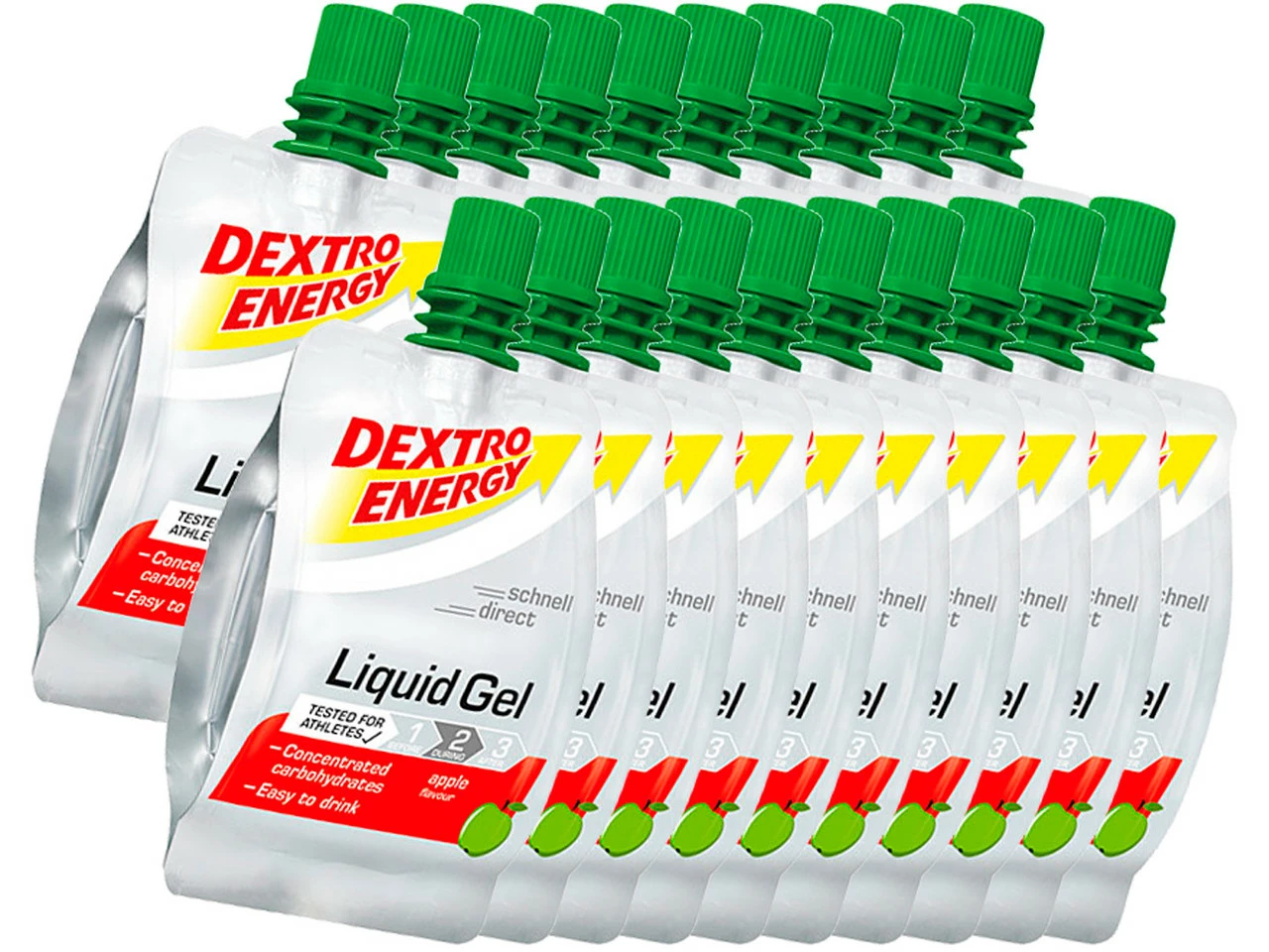 Dextro Energy Liquid Gel - 20 Stück 5 Dextro Energy Liquid Gel - 20 Stück – Bild 3