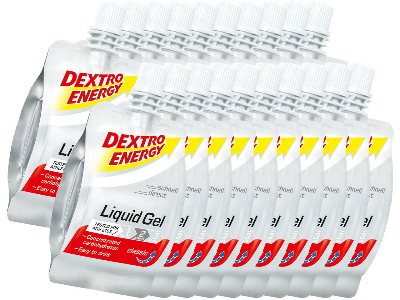 Dextro Energy Liquid Gel - 20 Stück 6 Dextro Energy Liquid Gel - 20 Stück – Bild 4