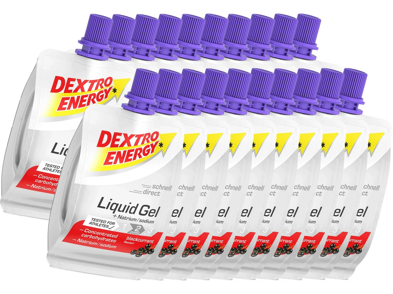 Dextro Energy Liquid Gel - 20 Stück 11 Dextro Energy Liquid Gel - 20 Stück – Bild 9