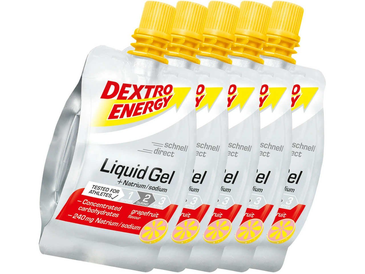 Dextro Energy Liquid Gel - 5 Stück 4 Dextro Energy Liquid Gel - 5 Stück – Bild 2