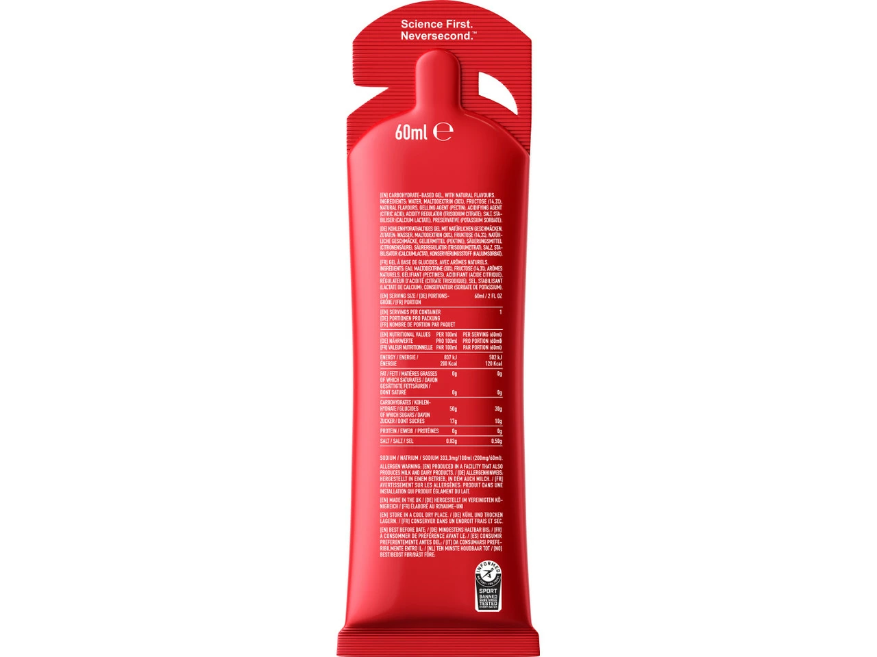 NEVERSECOND C30 Energy Gel - 1 Stück 10 NEVERSECOND C30 Energy Gel - 1 Stück – Bild 8