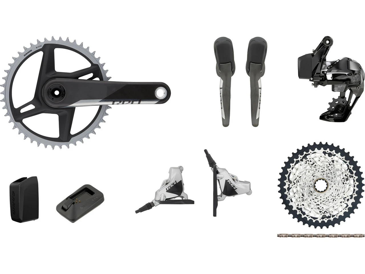SRAM Red 1 XPLR ETap AXS Gruppe 1x12-fach 40 3 SRAM Red 1 XPLR ETap AXS Gruppe 1x12-fach 40