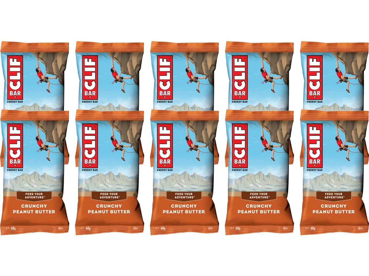 CLIF® Bar Energieriegel - 10 Stück 4 CLIF® Bar Energieriegel - 10 Stück – Bild 2