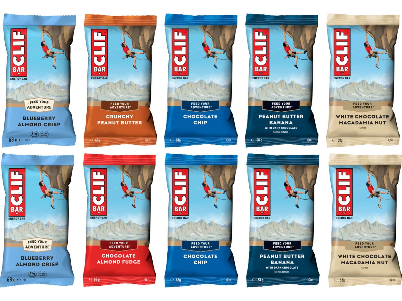 CLIF® Bar Energieriegel - 10 Stück 9 CLIF® Bar Energieriegel - 10 Stück – Bild 7